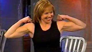 Katie Couric Can't Stop Flexing!