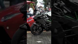 Kawasaki ninja h2r #shorts #bike #ninja #speedest bike