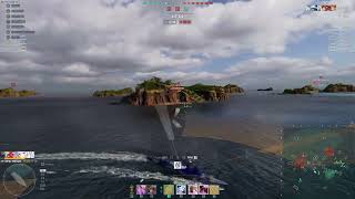 World of Warships Clan Battle (Season 27) “Asp” [4-FUN] vs [BATLN] No "Detonation" Flag