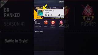 I got v badge in my id #shorts #freefire #free_fire_ki_video #ff