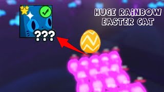 Wowww.... My Rainbow Huge EASTER CAT | Pet Simulator X