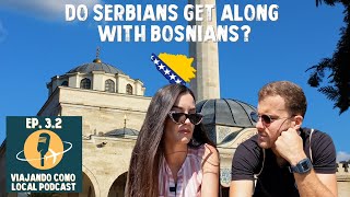 TRYING BOSNIAN PITA WITH A SERBIAN IN BANJA LUKA & TALKING ABOUT BOSNIAN WAR | EP 3.2