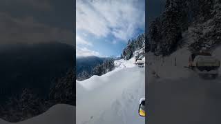 Kashmir ki snow falls | #shorts