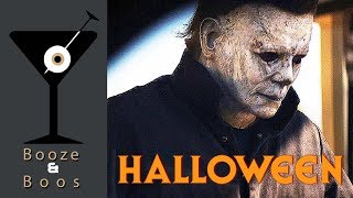 Halloween (2018) Review - Booze and Boos - Candycorn Vodka Drink