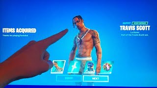 ✅  Epic Games Te REGALA esta SKIN GRATIS si cumples esto! SKIN *TRAVIS SCOTT* VUELVE A FORTNITE OG 🎁