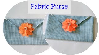 Old cloth reuse idea | How to make Fabric purse