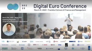 DEC23 - Welcome, Introduction and Opening Keynote by Dr. Jonas Gross (Digital Euro Association)