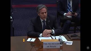 Rep. Dean Phillips questions Secretary of State Antony Blinken