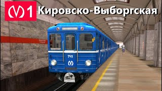 TRAINZ 12 - Кировско-Выборгская линия на Ем-501/Ема-502