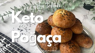 Keto Pogaca mit Dill und Käsefüllung #glutenfrei #zuckerfrei #lowcarb