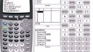 Using the TI-84 RREF feature to solve a 3x4 System with a Single Solution