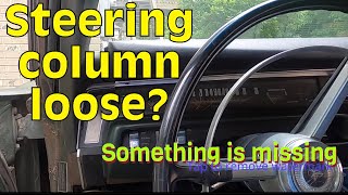 1969 Plymouth steering column issues.