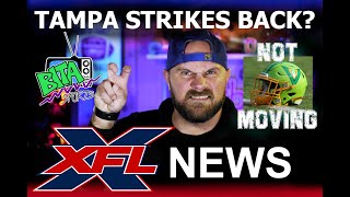 XFL NEWS: Tampa Bay Vipers might not be MOVING!