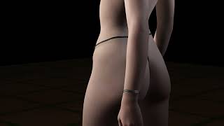 Minimal String for digital woman by www.brittanyfactory.com #iclone #charactercreator