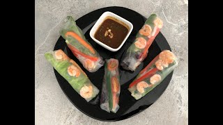 Спринг - роллы  SPRING ROLLS Рецепты без глютена