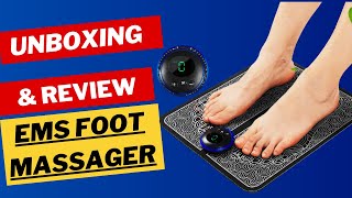 Unboxing and Trying the EMS Foot Massager: A Treat for Your Tired Feet