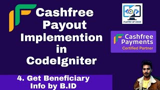 📂 Cashfree Payout Integration in CodeIgniter #3 Get Beneficiary Info by Beneficiary ID #cashfree