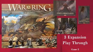 War of the Ring - 3 Expansion Play Through (Game Two)