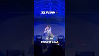 Lauv LIVE in Sydney ~ Says NO to Shoey 😂 #lauv