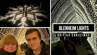 Blenheim Palace | Christmas Illuminated Light Trail (4K)