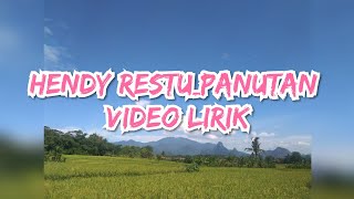 Enak di dengar lagu sunda hendy restu_panutan lirik video