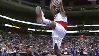 Allen Iverson to Glenn Robinson for the dunk