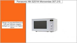 Panasonic NN-S251W - Microondas (307 x 307 x 215 mm)