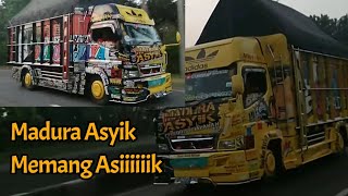 Truck Madura Asyik memang asyiiiiik bersama sam Faris