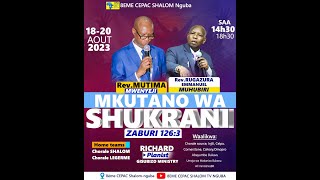 EN DIRECT


CEPAC SHALOM BUKAVUA: MUKUTANO WASHUKURANI LE 19/08/2023