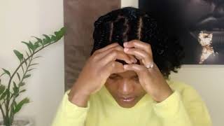 How to flat twist out for beginners | flat twist on short natural hair | All things TessyE