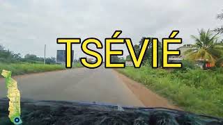 PART 11 DRIVE NOTSÈ  - TSÉVIÉ - DAVIÉ | DISCOVERY TOUR OF TOGO DAPAONG TO LOMÉ ON  NATIONAL 1 ROAD