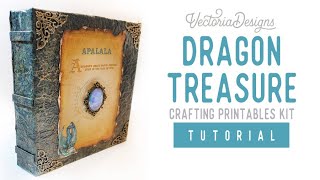 Dragon Treasure Interactive Album, Journal and Gift Box | TUTORIAL