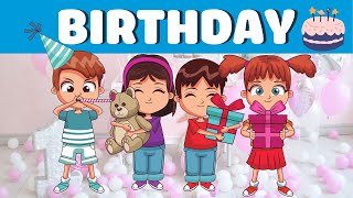 Birthday Party Fun | Learn Party Items with Friends | Explore Fun Party Items for Kids