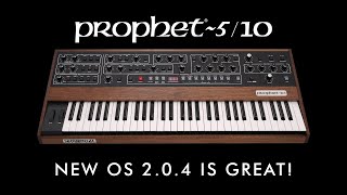 Scott McAuley Prophet 5 / Prophet 10 Rev4 - Adagio for Strings -  OS 2.0.4 Expressivity Test