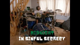 Midnight - In Sinful Secrecy Drum Cover