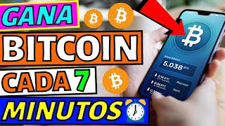 ⭐Gana BITCOIN cada 7 MINUTOS‼️SIN HACER NADA🤑PÁGINA de MINERÍA en la NUBE 2022🔥CÓMO GANAR BITCOINS