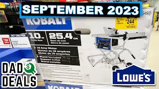 Top Things You SHOULD Be Buying at Lowes in September 2023 | Dad Deals