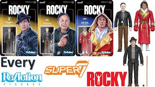 Every Super7 Rocky IV ReAction Action Figure Comparison List