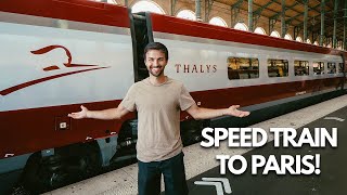 1.5 HOUR SPEED TRAIN from BRUSSELS to PARIS (+ one day in Paris!!)