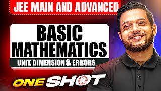 Manzil 2025: BASIC MATHEMATICS in One Shot: All Concepts & PYQs Covered | JEE Main & Advanced