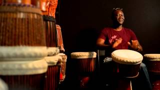 M'Bemba Bangoura plays Wula Drum #4084