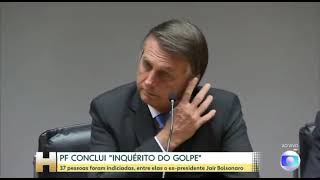 Polícia Federal indicia Bolsonaro em inquérito sobre tentativa de golpe de Estado