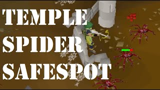 How to Safe Spot Temple Spiders in the Forthos Dungeon - OSRS Guide