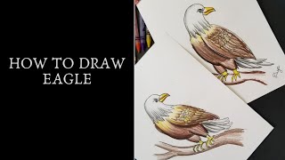 How to draw Eagle