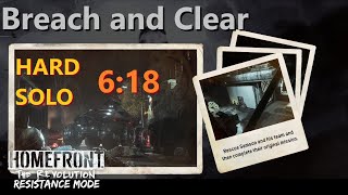 Homefront: The Revolution - Breach and Clear (Hard, Solo) [6m18s]