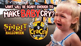 What will be SCARY enough to Make BABY Cry at Spirit Halloween?  2024 store tour #spirithalloween