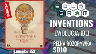 Inventions: Ewolucja Idei | PREMIERA | pełna rozgrywka solo | zasady gry | gameplay 159