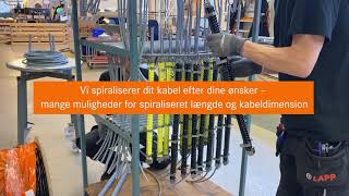 Kundetilpasset spiralisering af kabler fra LAPP 2021