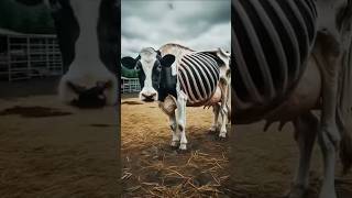 weak cow 🐄 cow treatment #cow #cowhelp #cowtreatment #humanity #shorts #cuteacademy