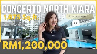 [Mont Kiara] Concerto 1,875sf, private lift lobby + unblock view